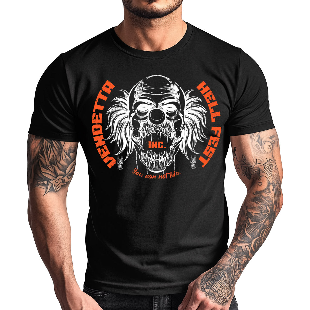 Vendetta Inc. Shirt Welcome schwarz VD-1511