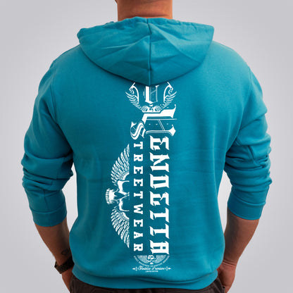 Vendetta Inc. Sweatshirt Flying turquoise VD-4050