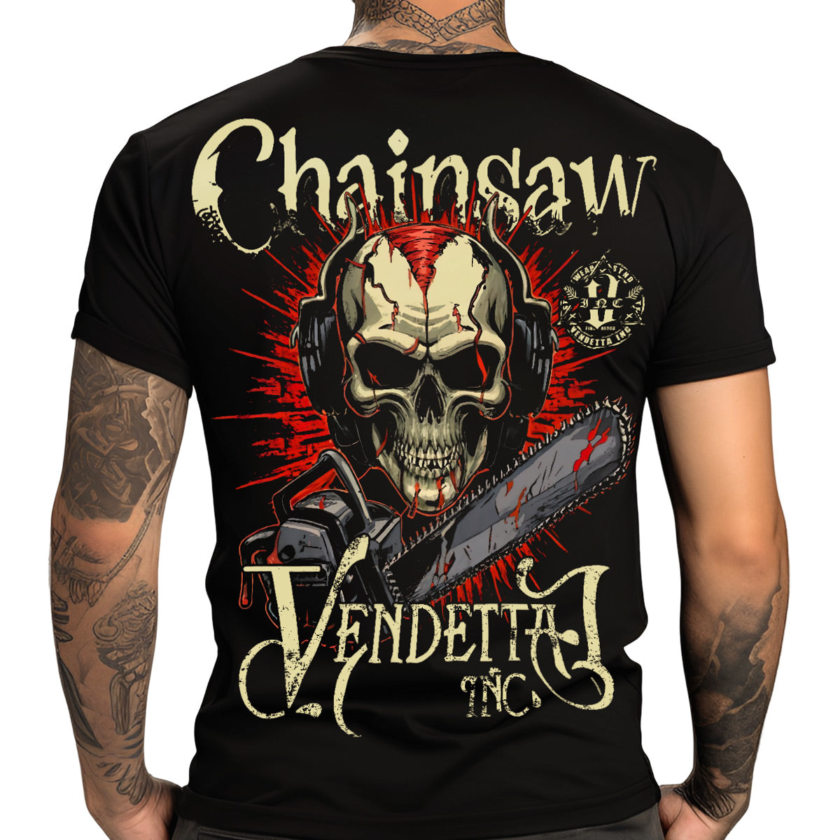 Vendetta Inc. Shirt schwarz Chainsaw