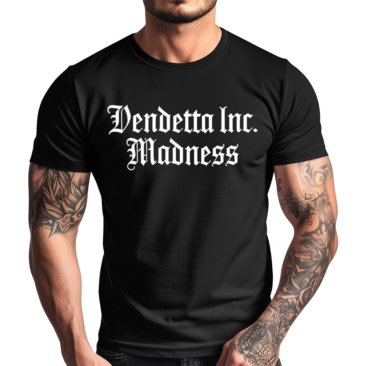 Vendetta Inc. Shirt Plan schwarz VD-1543