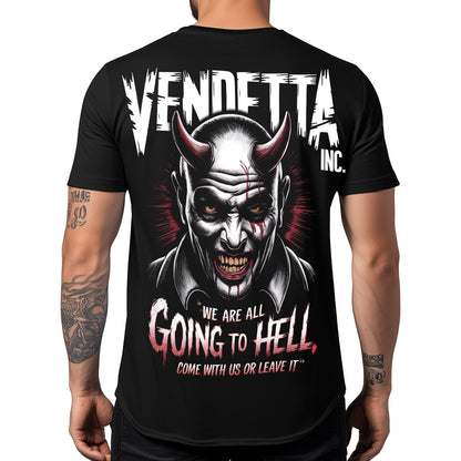 Vendetta Inc. Shirt Devils Grin schwarz VD-1558