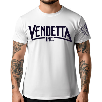 Vendetta Inc. Shirt One Crime weiß