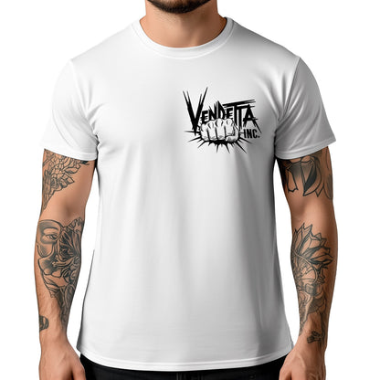 Vendetta Inc. Shirt Fist weiß VD-1574