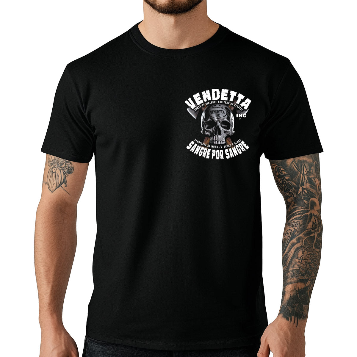 Vendetta Inc. Shirt Violence schwarz VD-1546