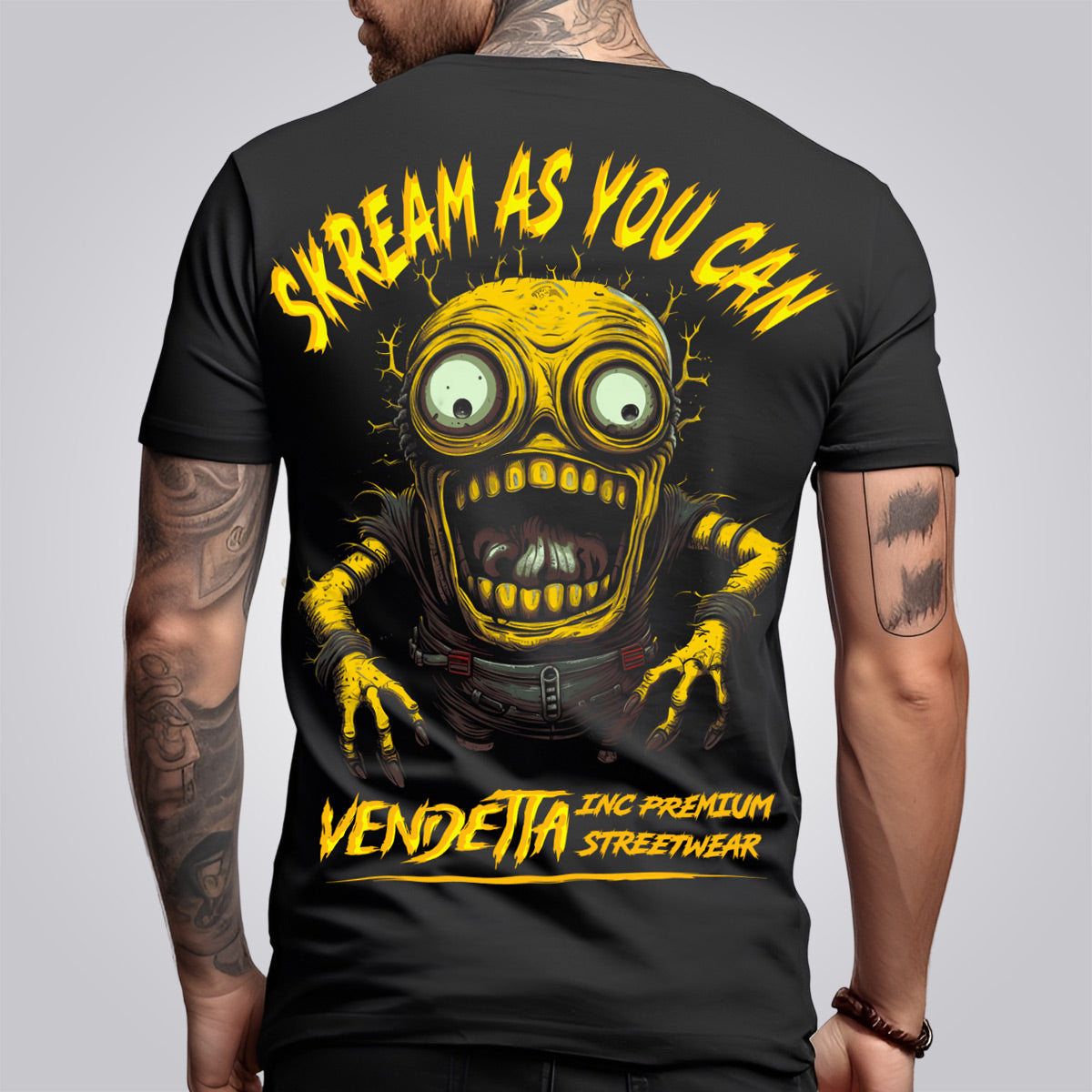 Vendetta Inc. Shirt Skream as you Can schwarz