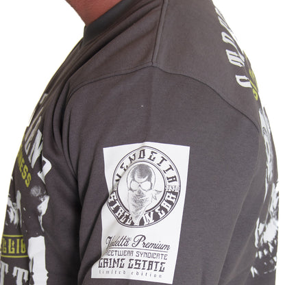 Vendetta Inc. sweatshirt Bad &amp; Evil gray 4022