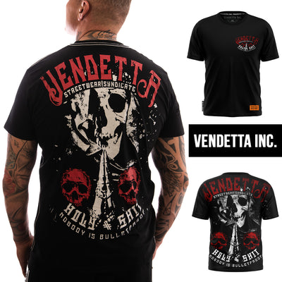 Vendetta Inc. Shirt Prayer Head schwarz VD-1207