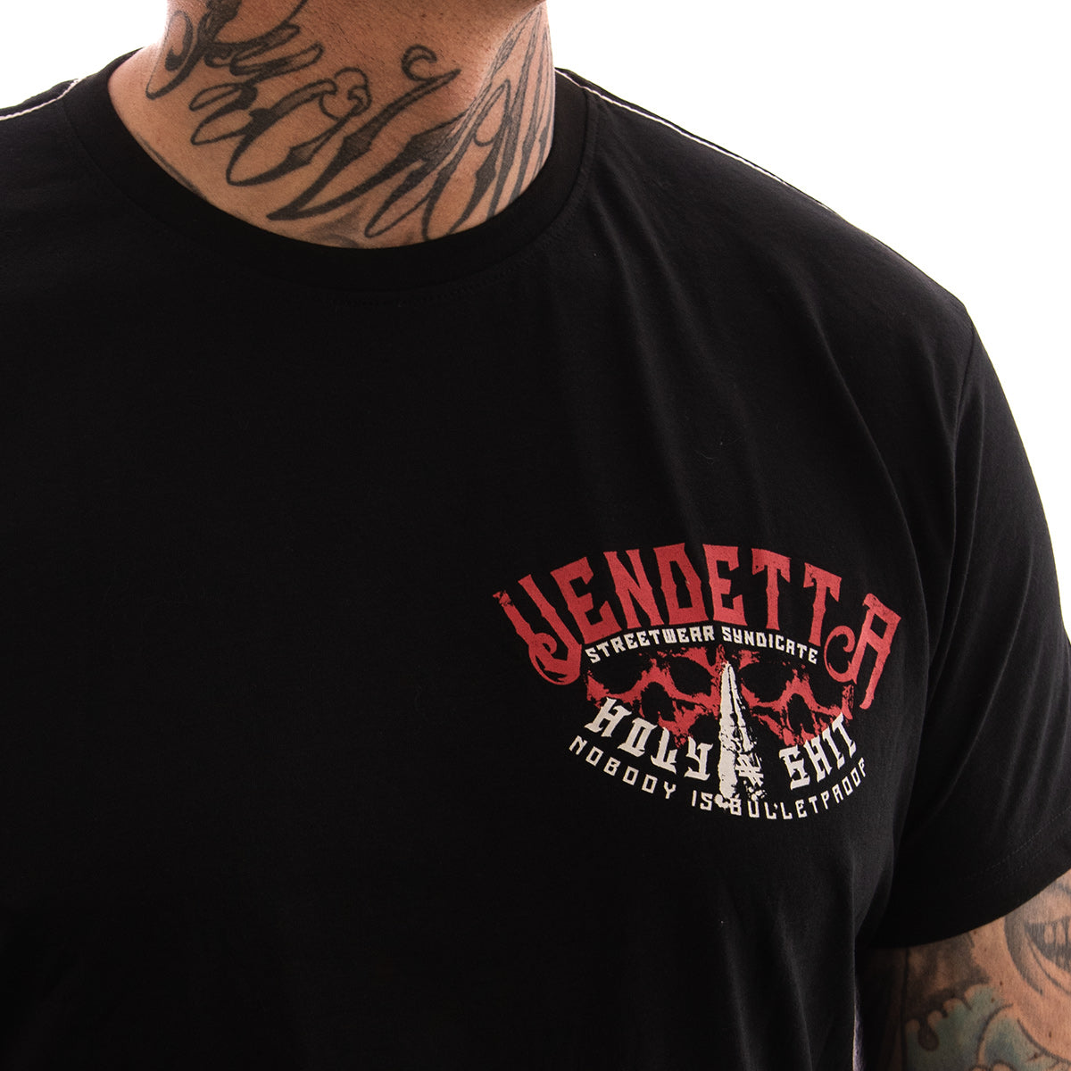Vendetta Inc. Shirt Prayer Head schwarz VD-1207