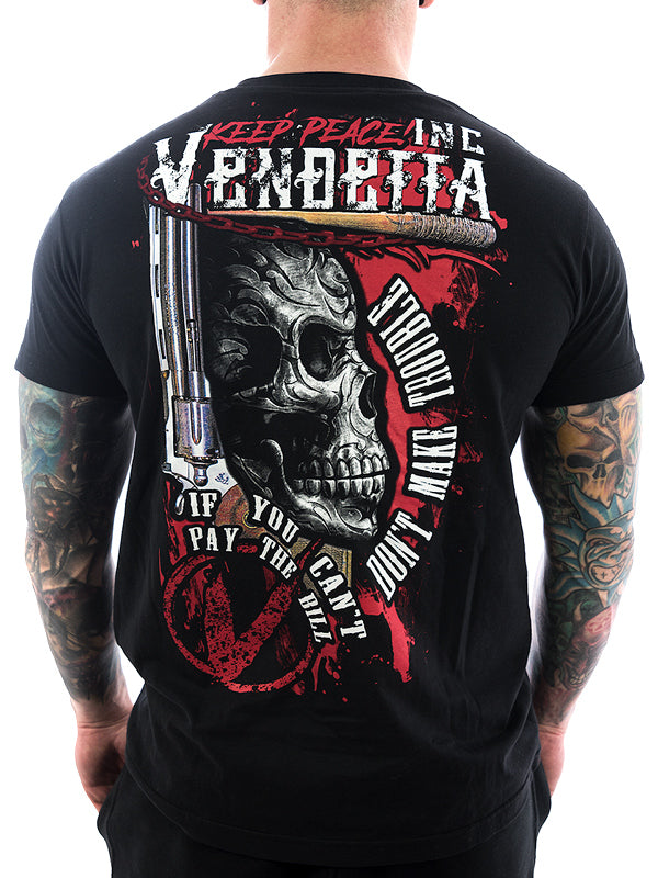 Vendetta Inc. Shirt V-Keep Peace 1031 schwarz