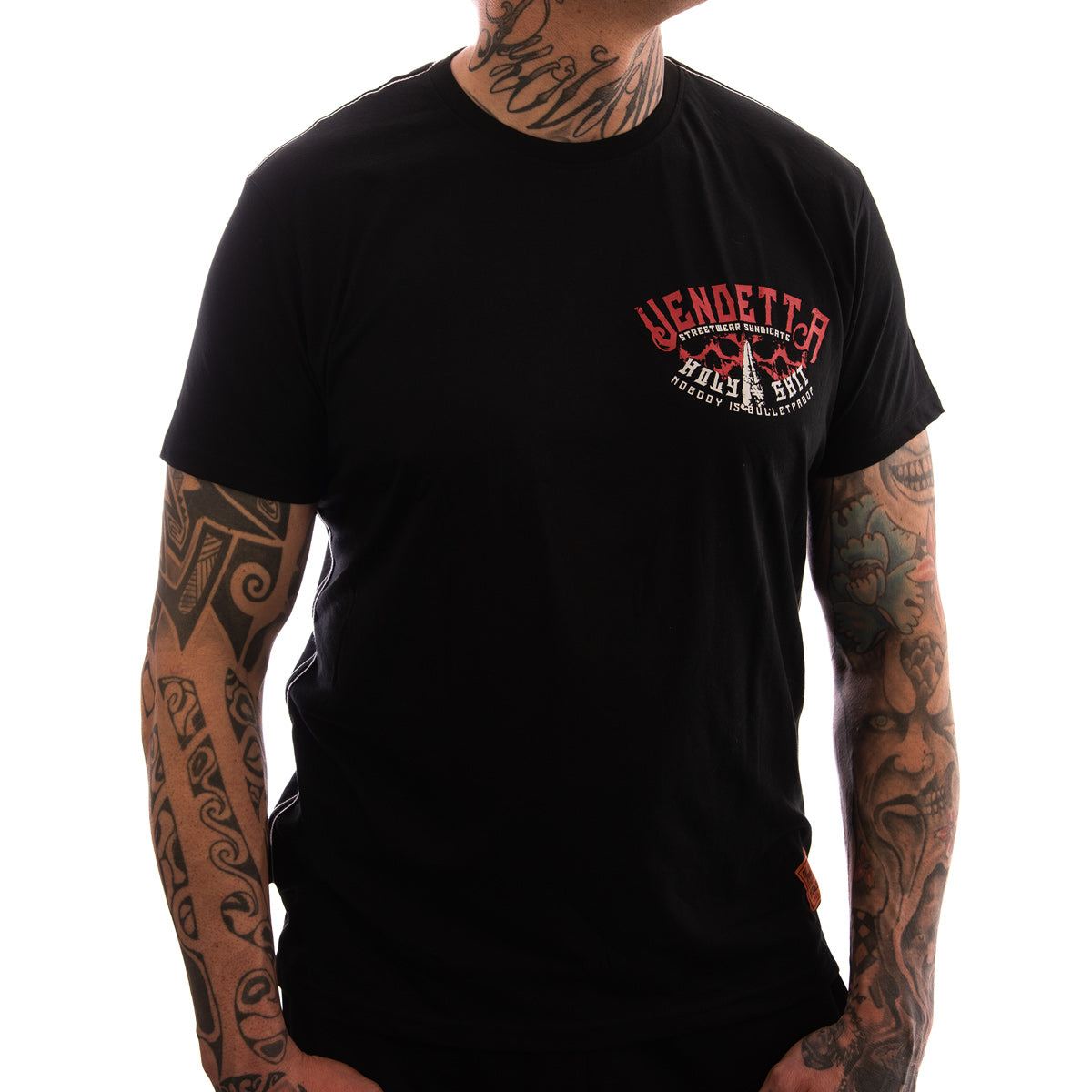 Vendetta Inc. Shirt Prayer Head schwarz VD-1207