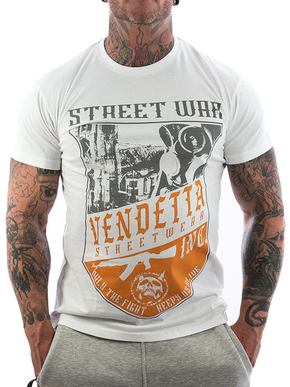 Vendetta Inc. Judge Shirt white VD-1106