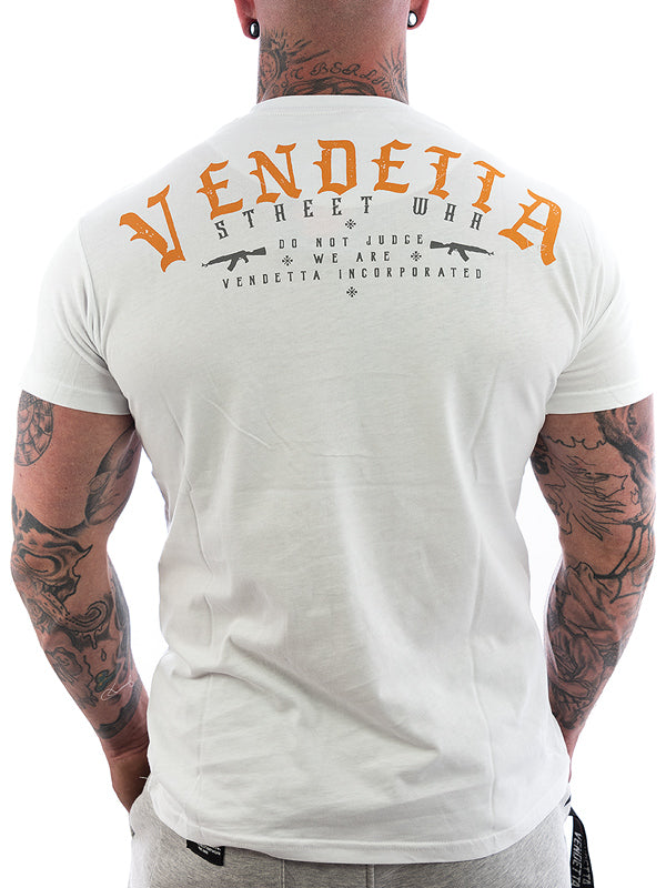 Vendetta Inc. Judge Shirt white VD-1106