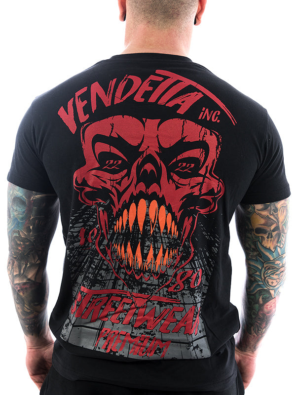 Vendetta Inc. Shirt Skull Sketcher 1038 schwarz
