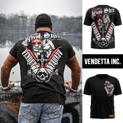 Vendetta Inc. Shirt Angels and Devils 1176 schwarz