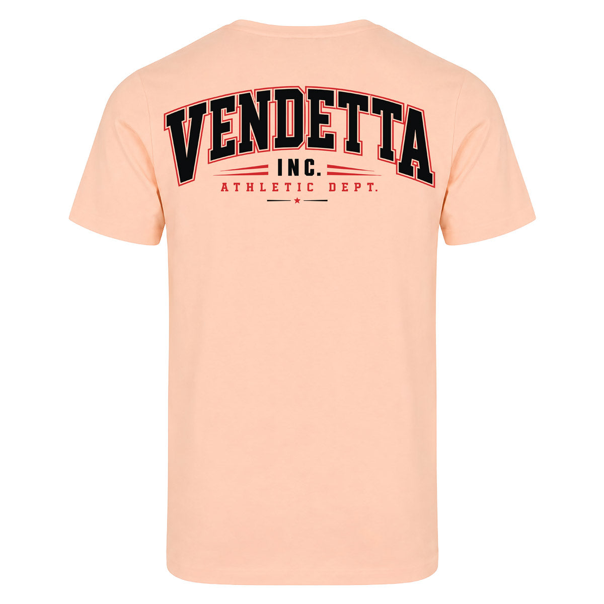 Vendetta Inc. Herren Shirt Athletic Dept. apricot