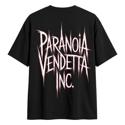 Vendetta Inc. Shirt Oversize Paranoia schwarz