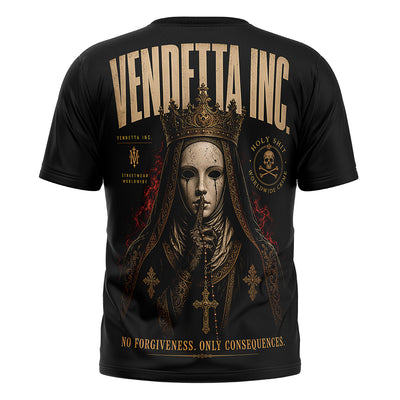Vendetta Inc. Shirt No Forgiveness schwarz