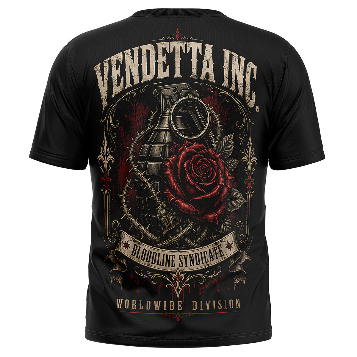 Vendetta Inc. Herren Shirt Blood Thorn schwarz