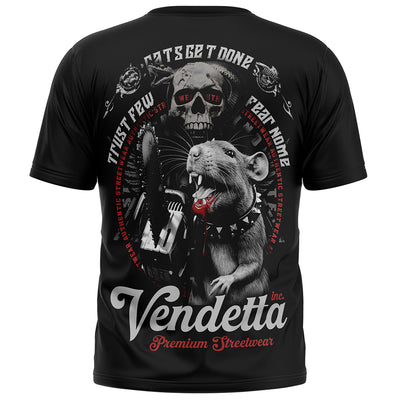 Vendetta Inc. Shirt Rats Get Done schwarz VD-1580