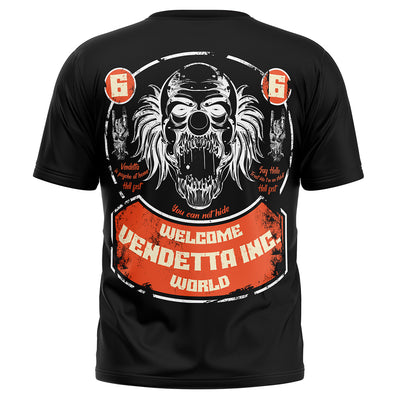 Vendetta Inc. Shirt Welcome schwarz VD-1511