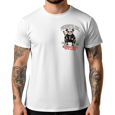 Vendetta Inc. Shirt Talk Later weiß VD-1589