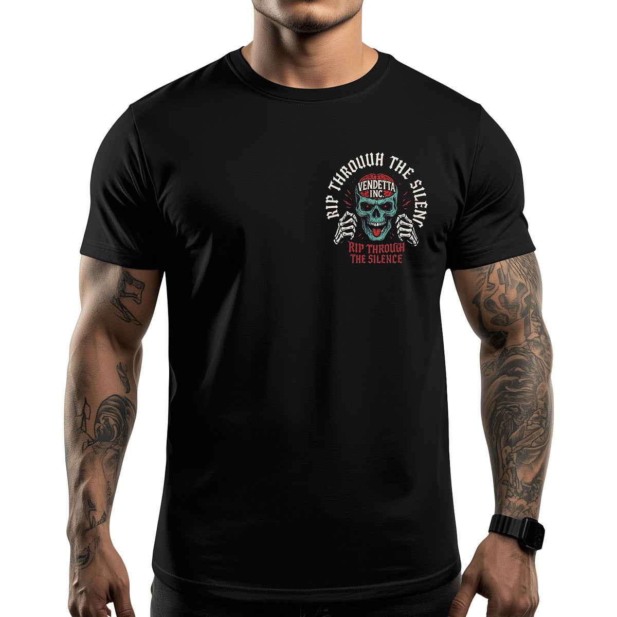Vendetta Inc. Shirt Mind Ripper schwarz VD-1586