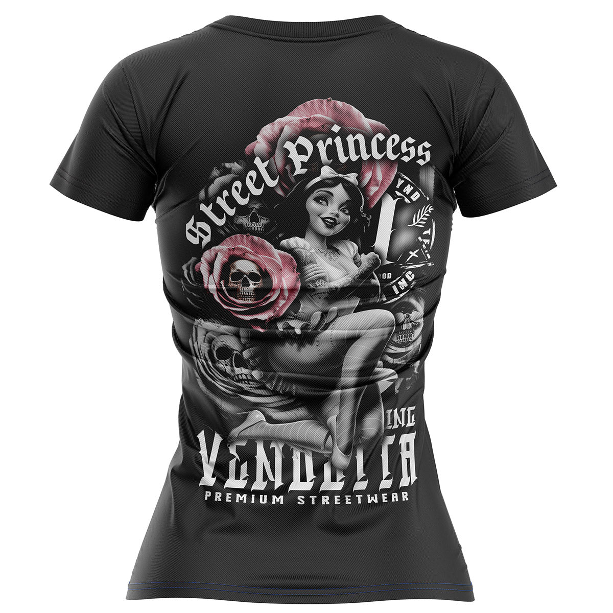 Vendetta Inc. Shirt Princess schwarz VD-0047