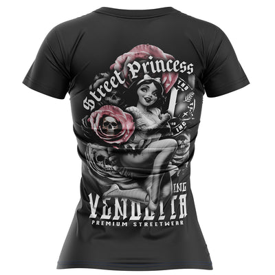 Vendetta Inc. Shirt Princess schwarz VD-0047
