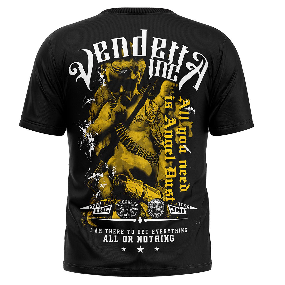 Vendetta Inc. Shirt Saint & Sinner schwarz VD-1258