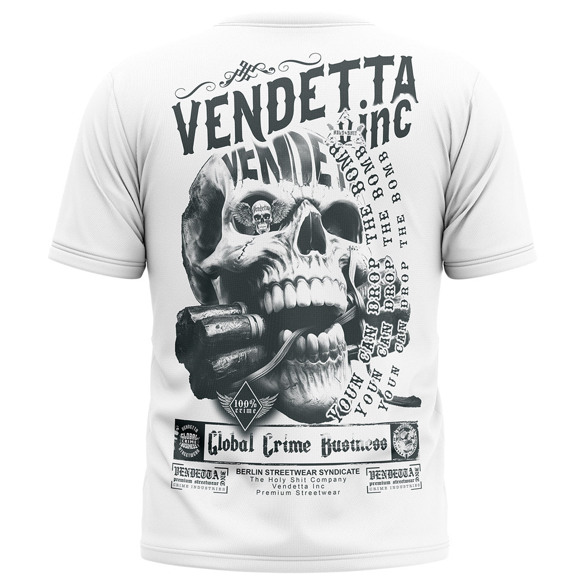 Vendetta Inc. Shirt Drop the Bomb weiß VD-1594
