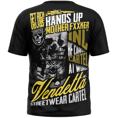 Vendetta Inc. Shirt Cartel Mode schwarz VD-1600