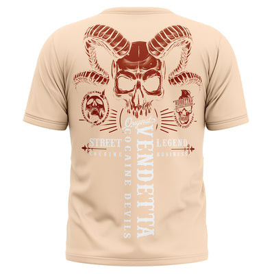 Vendetta Inc. Shirt Red Reign Natural VD-1628