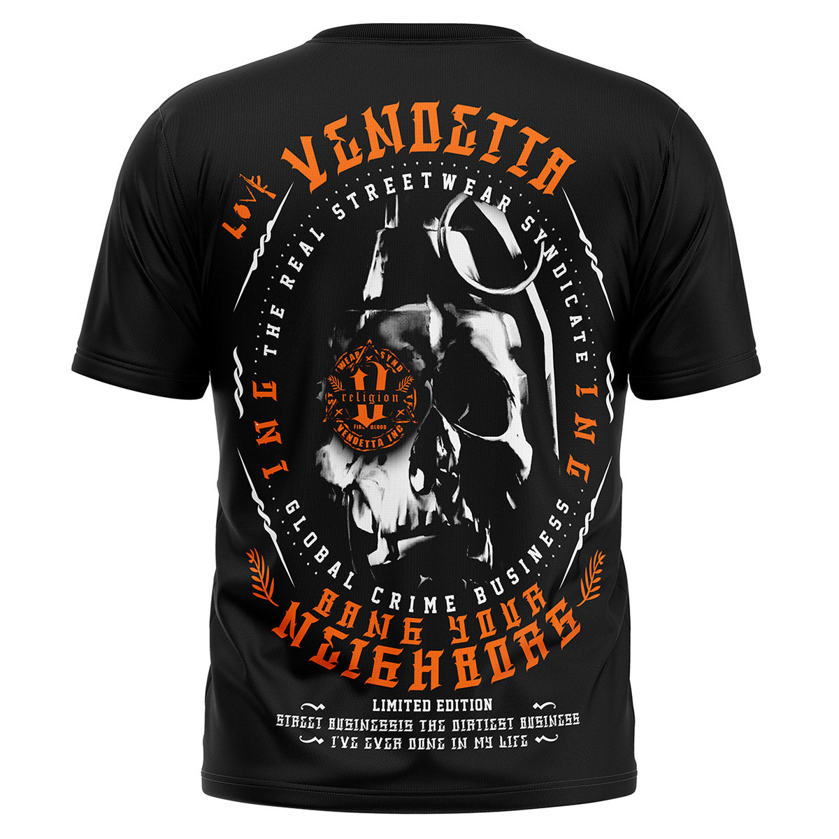Vendetta Inc. Shirt Headgame schwarz VD-1604