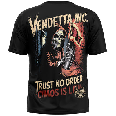 Vendetta Inc. Shirt Chaos Law schwarz VD-1631