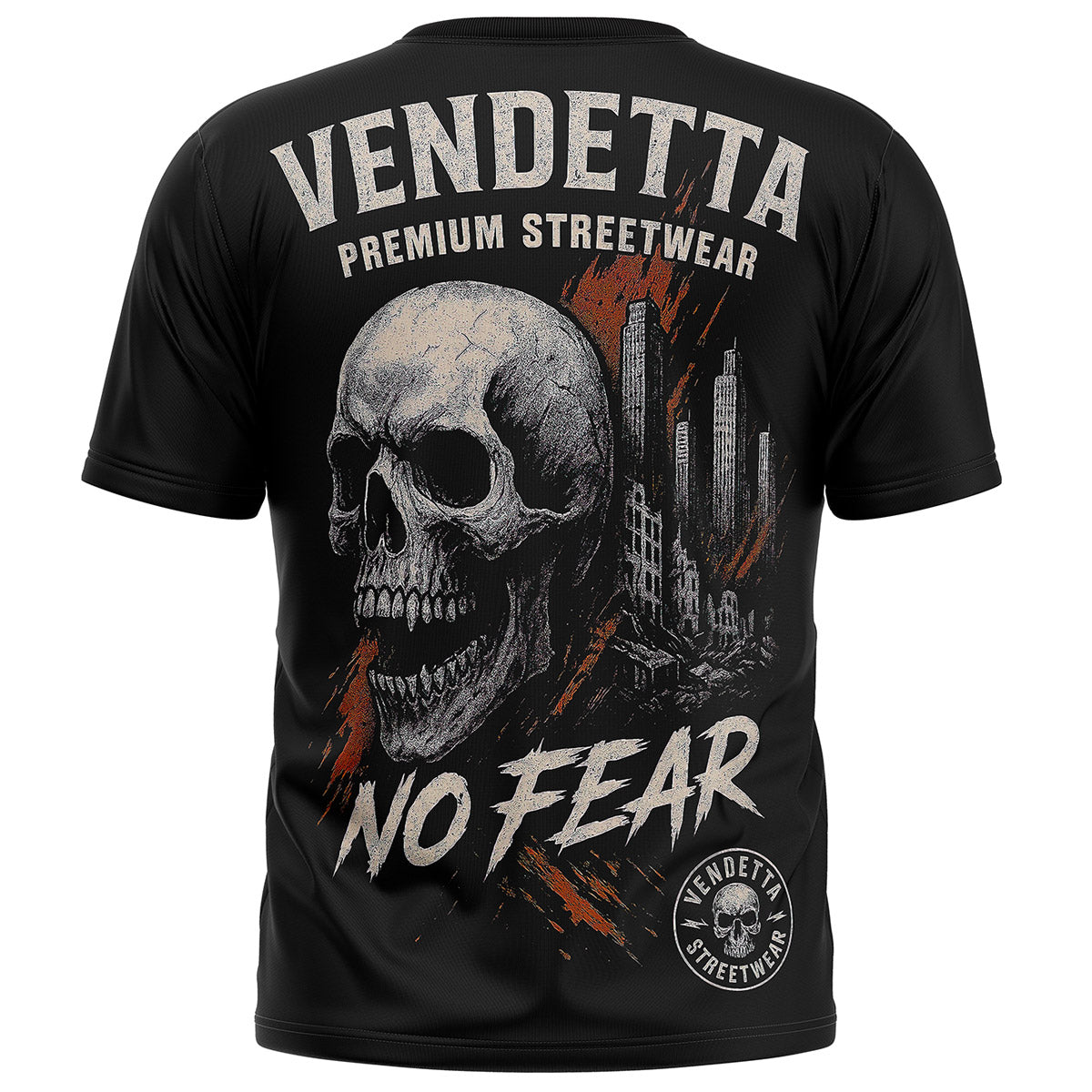 Vendetta Inc. Skull City schwarz VD-1638