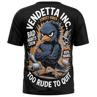 Vendetta Inc. Bad Habits Crew schwarz VD-1640