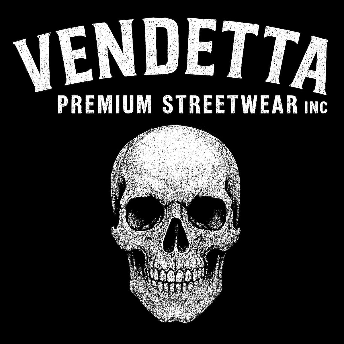 Vendetta Inc. Premium Skull schwarz VD-1649