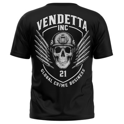 Vendetta Inc. Shirt Unit 21 schwarz VD-1658