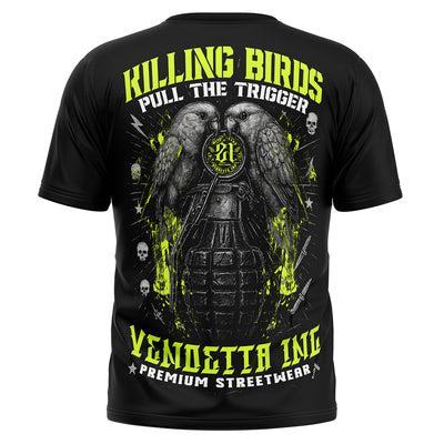 Vendetta Inc. Shirt Killing Birds schwarz VD-1661