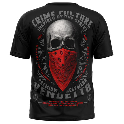 Vendetta Inc. Shirt Masked Skull schwarz VD-1665