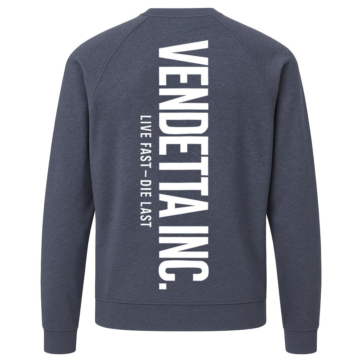 Vendetta Inc. Sweatshirt Live Fast Die Last Navy