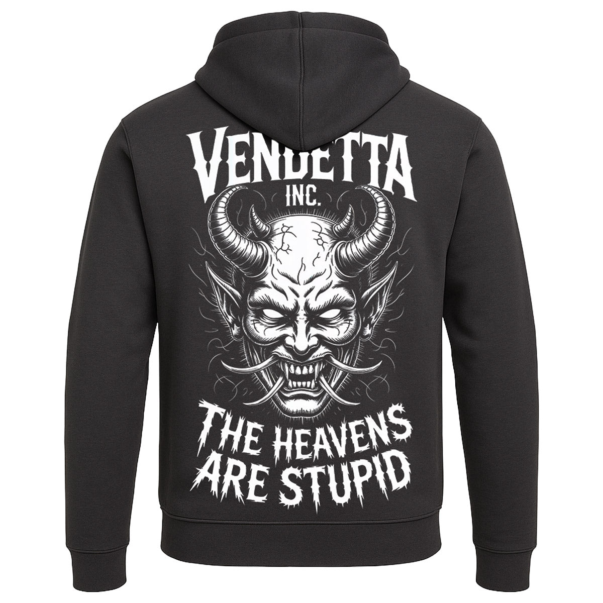 Vendetta Inc. Kapuzensweater Stupid anthrazit
