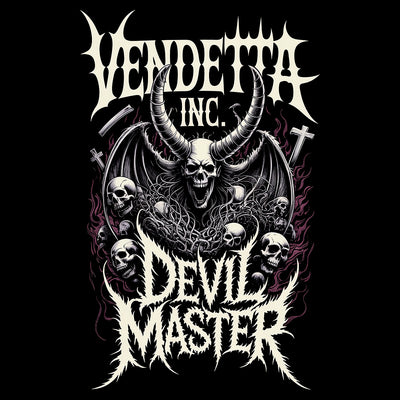 Vendetta Inc. Shirt Devil Master schwarz