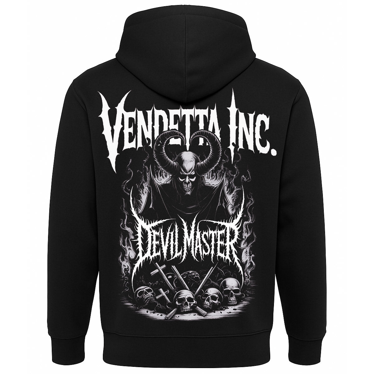 Vendetta Inc. Kapuzensweater Devil Master schwarz