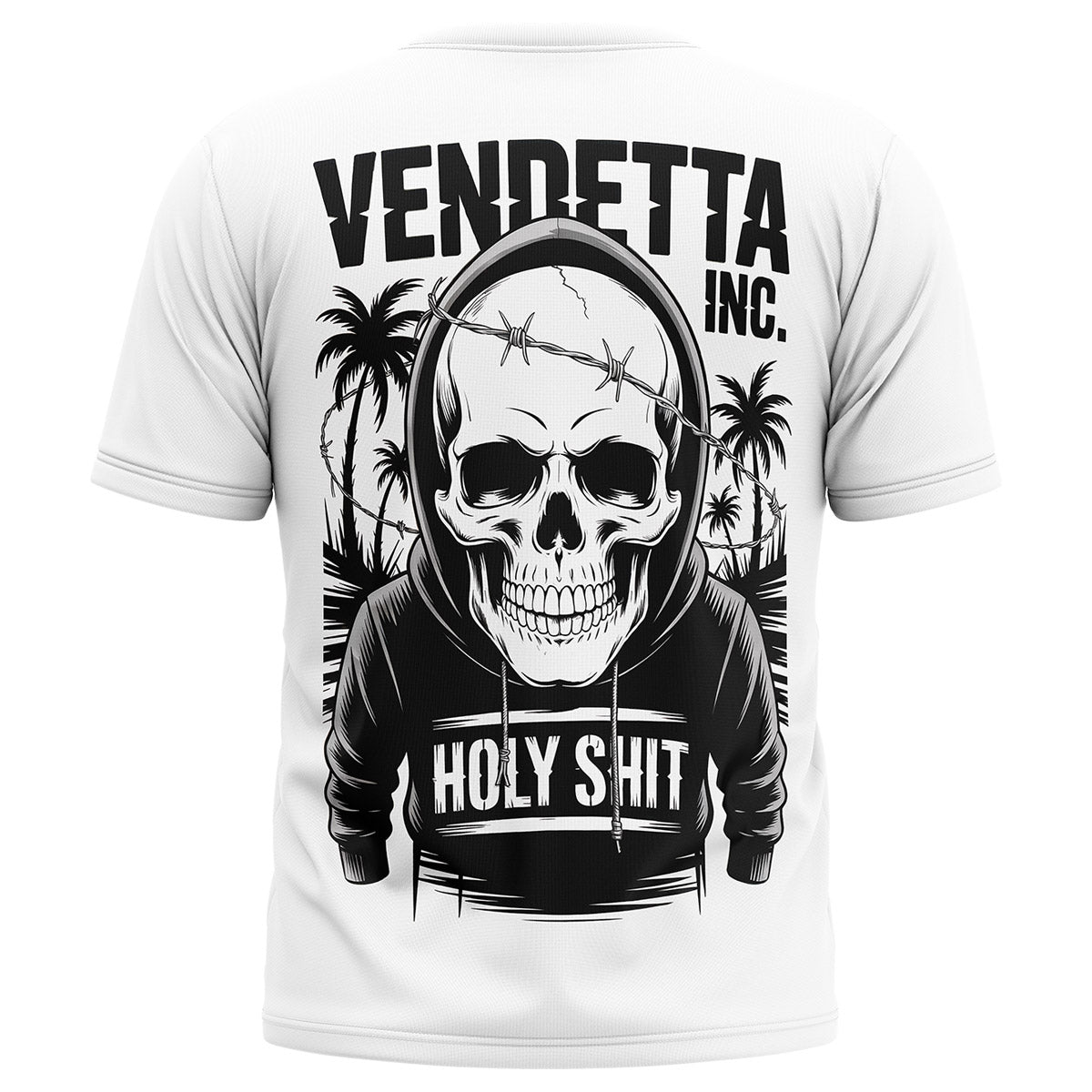 Vendetta Inc. Shirt Skull Island weiß
