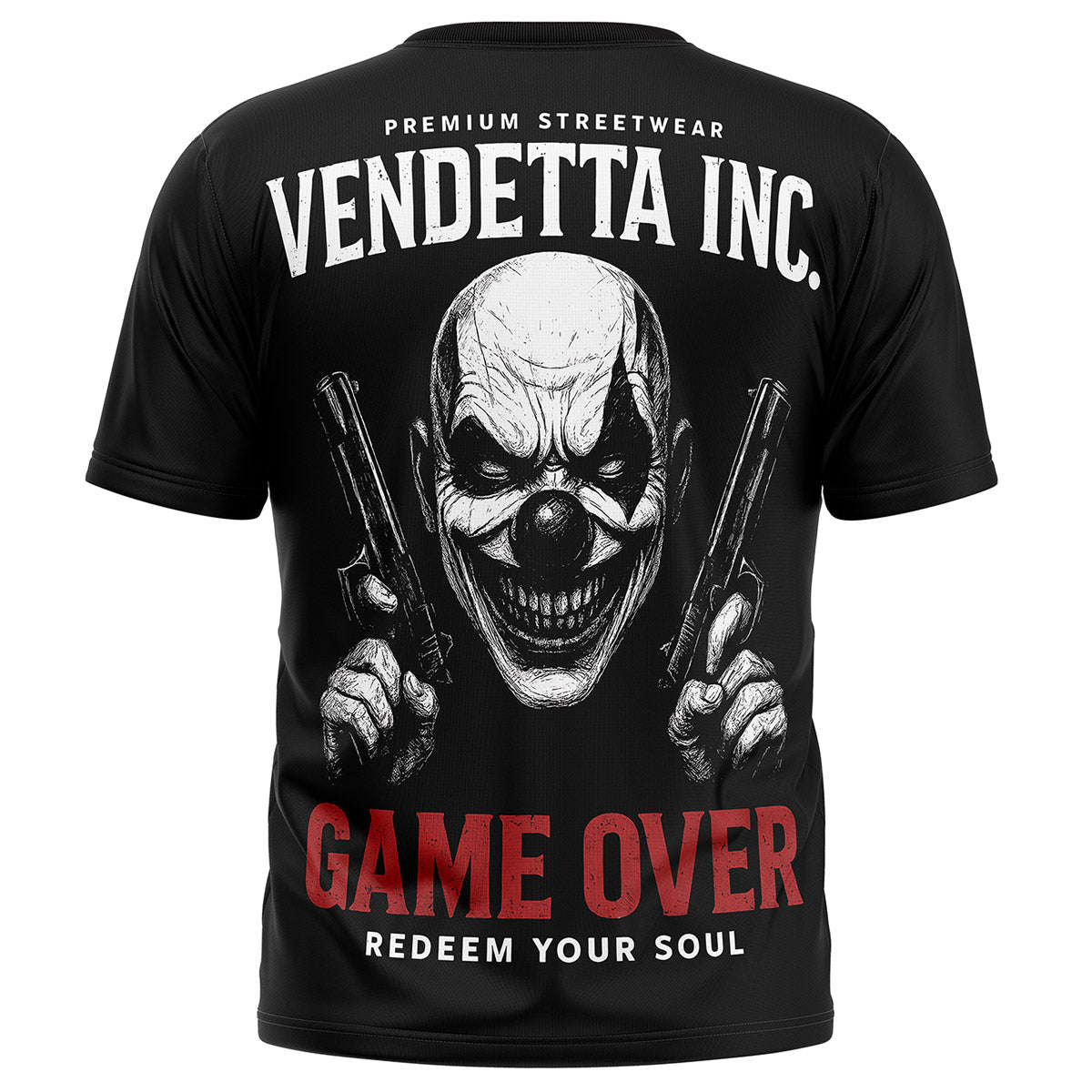 Vendetta Inc. Shirt Game Over 3.0 schwarz
