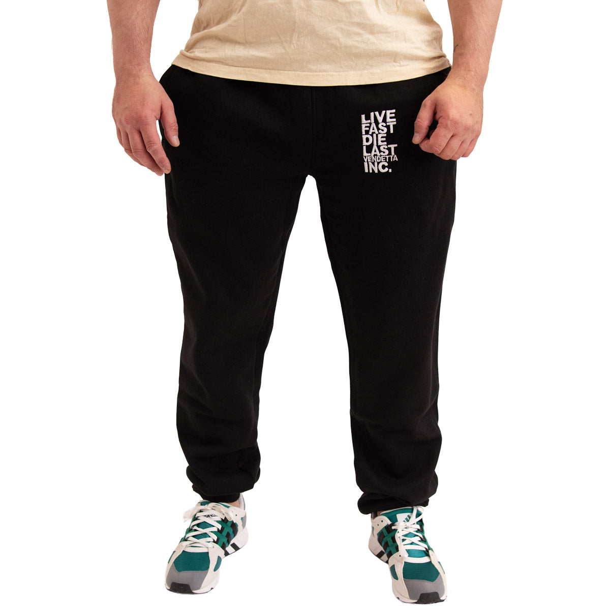 Vendetta Inc. Jogger Live Fast schwarz