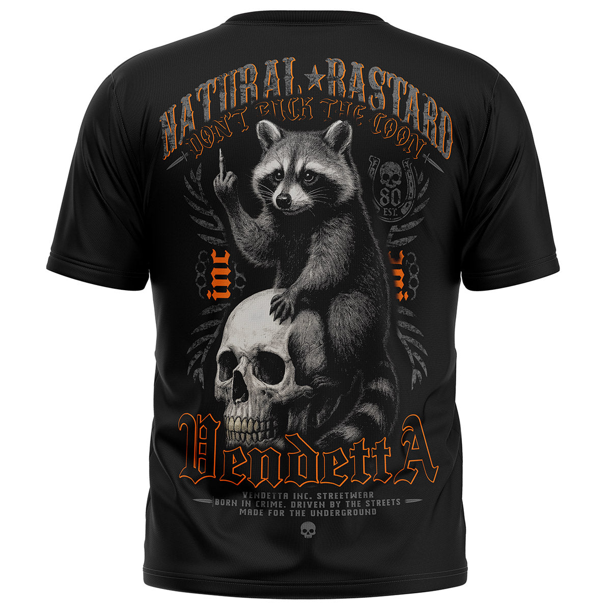 Vendetta Inc. Shirt Skull Coon schwarz