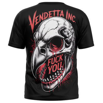 Vendetta Inc. Shirt Raven Fury Skull schwarz