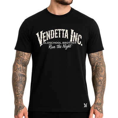 Vendetta Inc. Shirt Run The Night schwarz